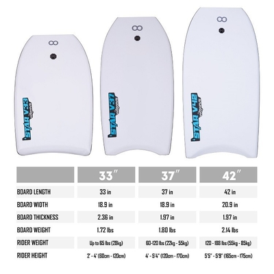 Corporación robusta y duradera de 37 pulgadas WOOWAVE para surf de diseño profesional en gris