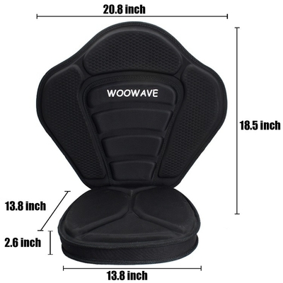 1.72 Kilogramos Peso del paquete WOOWAVE Asiento de paddleboard Asiento de barco de pesca con bolsa