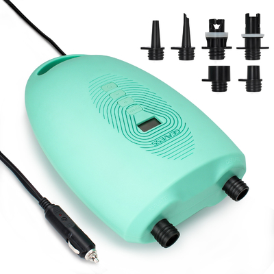 16PSI de alta presión de doble etapa de inflación Paddle Pump para botes iSUP Kayak Yoga Ball