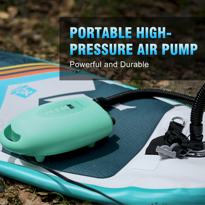 16PSI de alta presión de doble etapa de inflación Paddle Pump para botes iSUP Kayak Yoga Ball