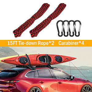 Bolsa portátil incluida Capacidad de carga de 65 kg EVA de techo universal para kayaks