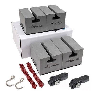 Kit de bloques de espuma blanda universal para kayaks Canoas con portacubiertos de techo Tablas de surf compatibles