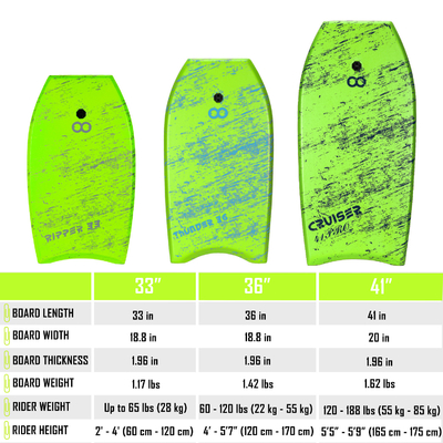 Unisex 36' Bodyboard XPE tabla de esquí inflable con correa