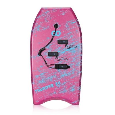 Bodyboard de espuma de 36 pulgadas con correa y aletas nivel de principiante 1.42lbs profesional WOOWAVE