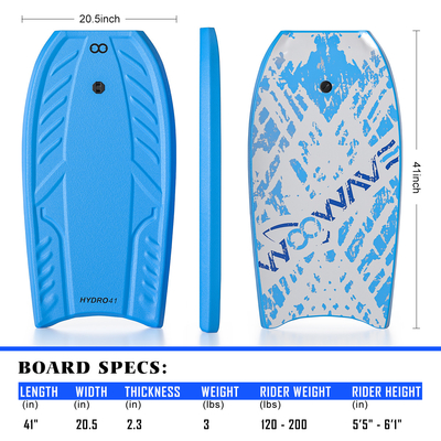 Corporación de tablero de surf personalizable con correa de 3 libras