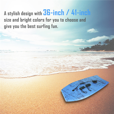 Mejorar su juego de surf Woowave EPS XPE HDPE Cuerpo de tablero de espuma con correa de surf